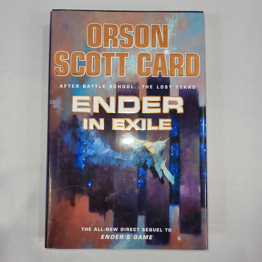 Orson Scott Card Ender in Exile Novel Hardcover Book First Edition